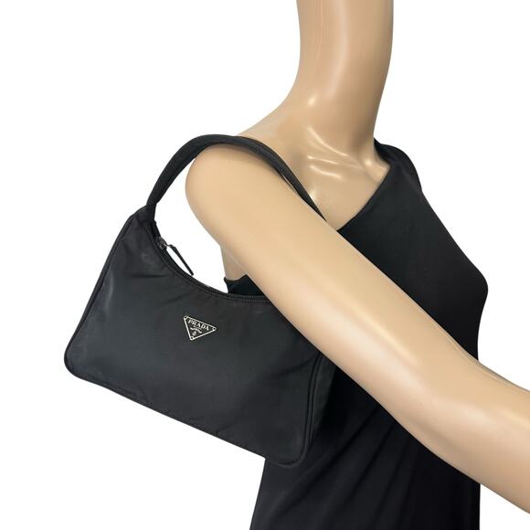 Prada Tessuto Hobo Pochette - Picture 6 of 8